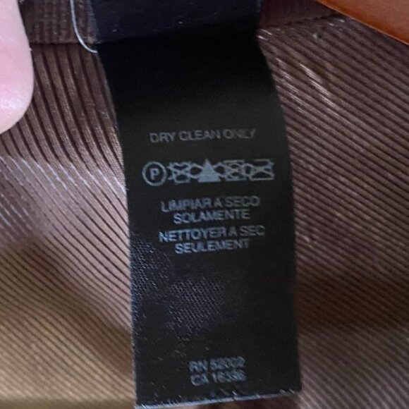 Claiborne Mens Blazer Jacket Size 44R Brown Corduroy Double Button Retro Classic - Picture 11 of 16